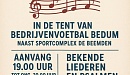Bedum zingt zangavond 29 juni