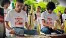 Colombiaanse Marimba Live in Domies Toen