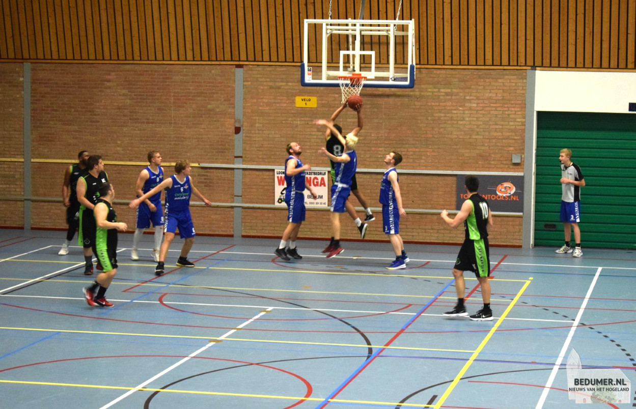 Bedum Blues verliest na wisselend spel van Basketbal Vereniging Leeuwarden