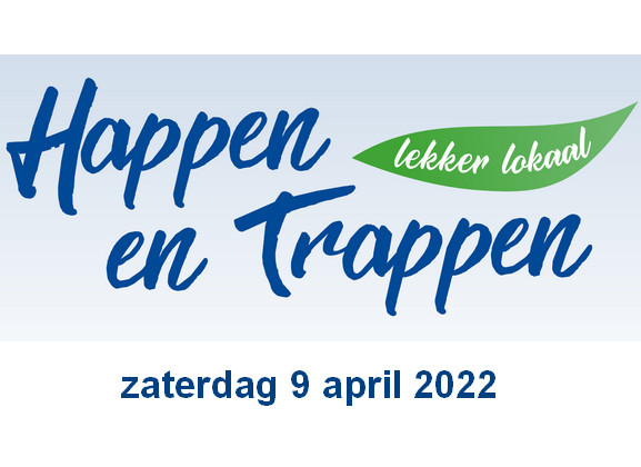 happen en trappen vvv bedum streekproducten lokaal fietstocht logo