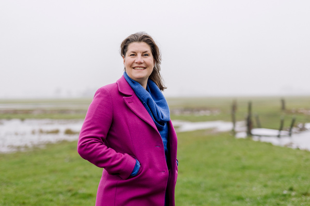 Voorzitter Groninger Landschap Fleur Gräper van Koolwijk - Foto Marleen Annema