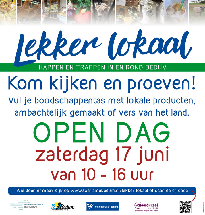 Happen en Trappen Bedum lekker lokaal opendag 17 juni 2023 - vvv bedum