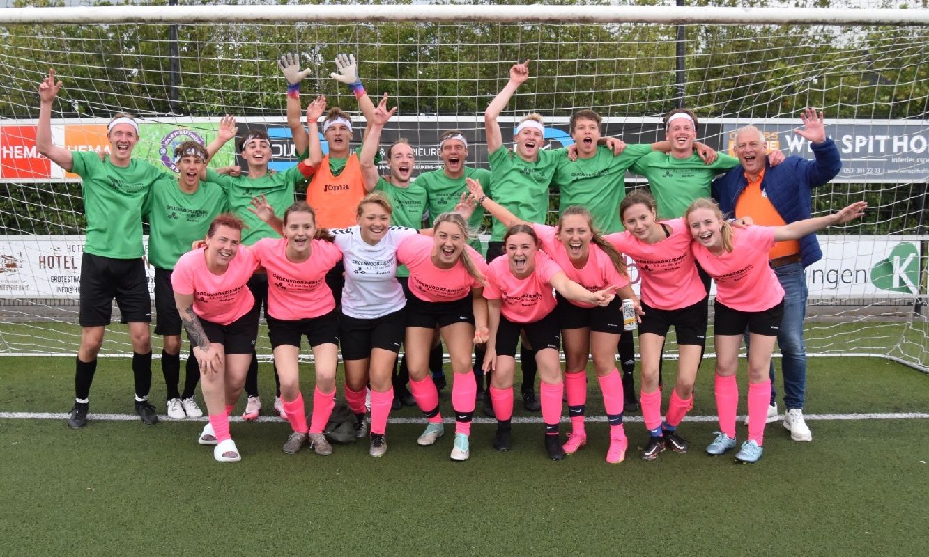 Bedrijvenvoetbal Bedum winnaars 2024 Groenvoorziening AJ van der Werf
