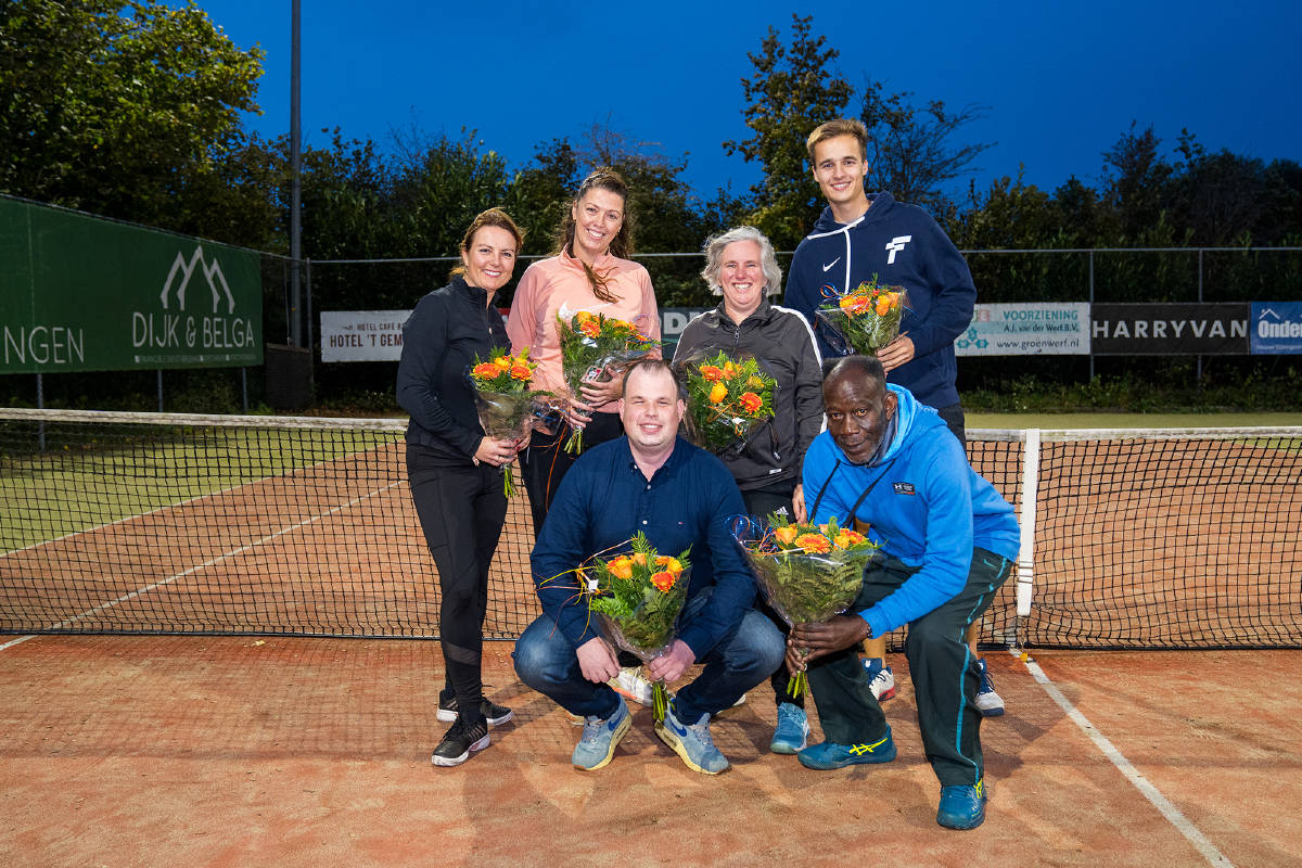 Gemengd Dubbel 17 Zaterdag derde klasse Kampioen LTC Bedum