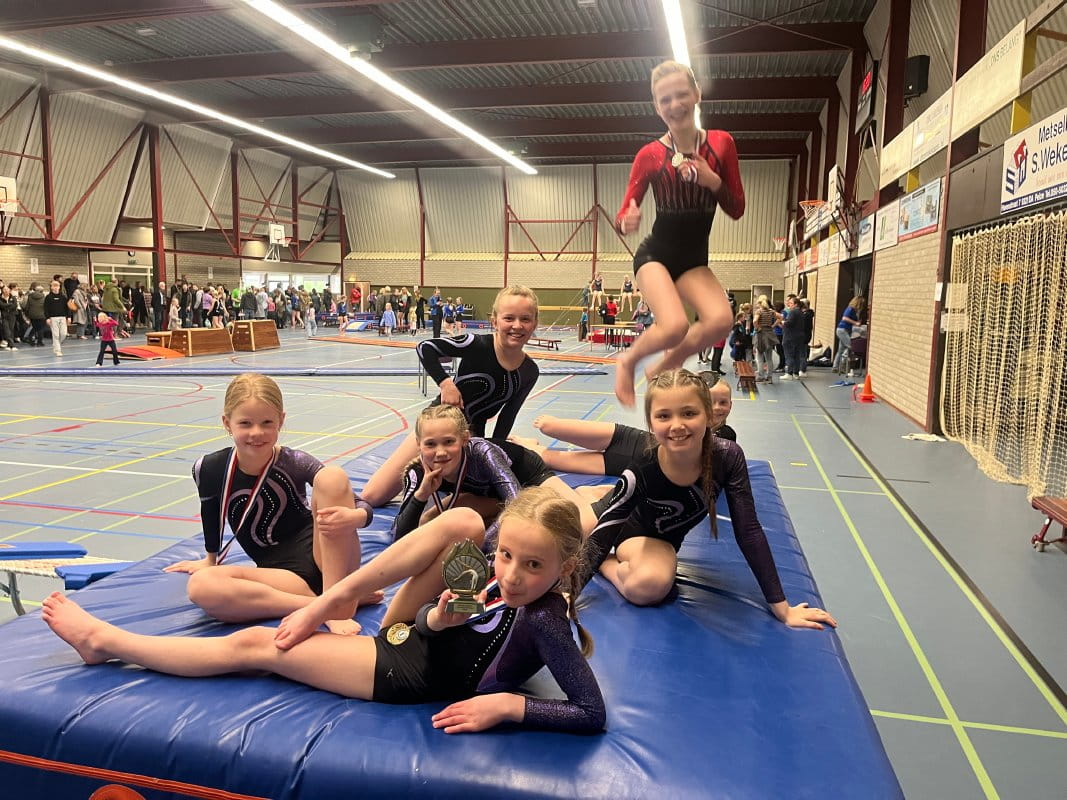 Laatste turnwedstrijd Noordenveld cup 4 Stichting Turngroep Bedum