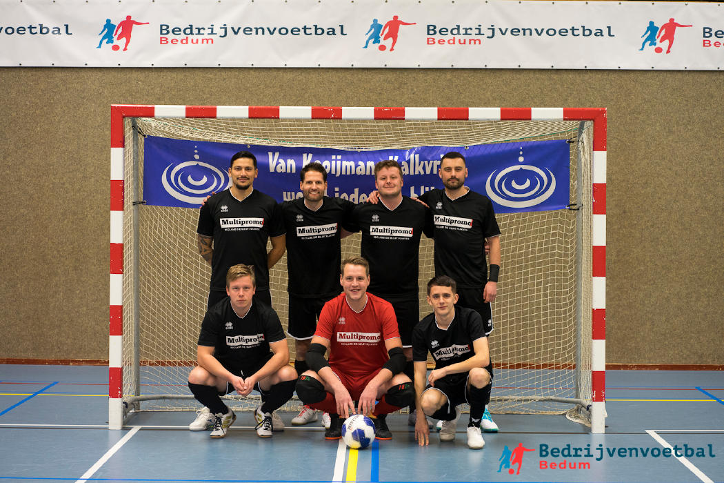 Multipromo wint Kooijmans Kalkvrij Zaalvoetbalgala 2024