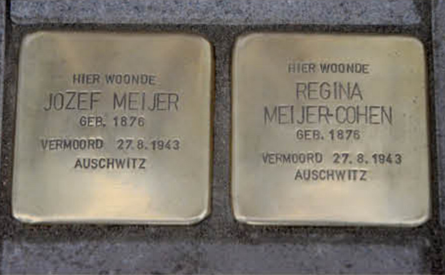 josef meijer regina meijer cohen bedum stolpersteine