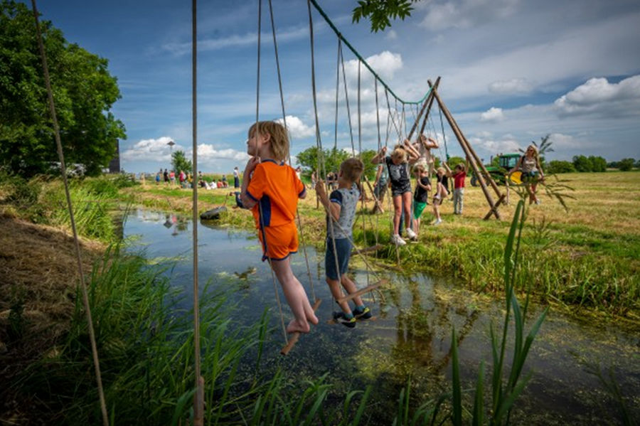 Het Groninger Landschap Hunzefestival foto Martijn van Dellen