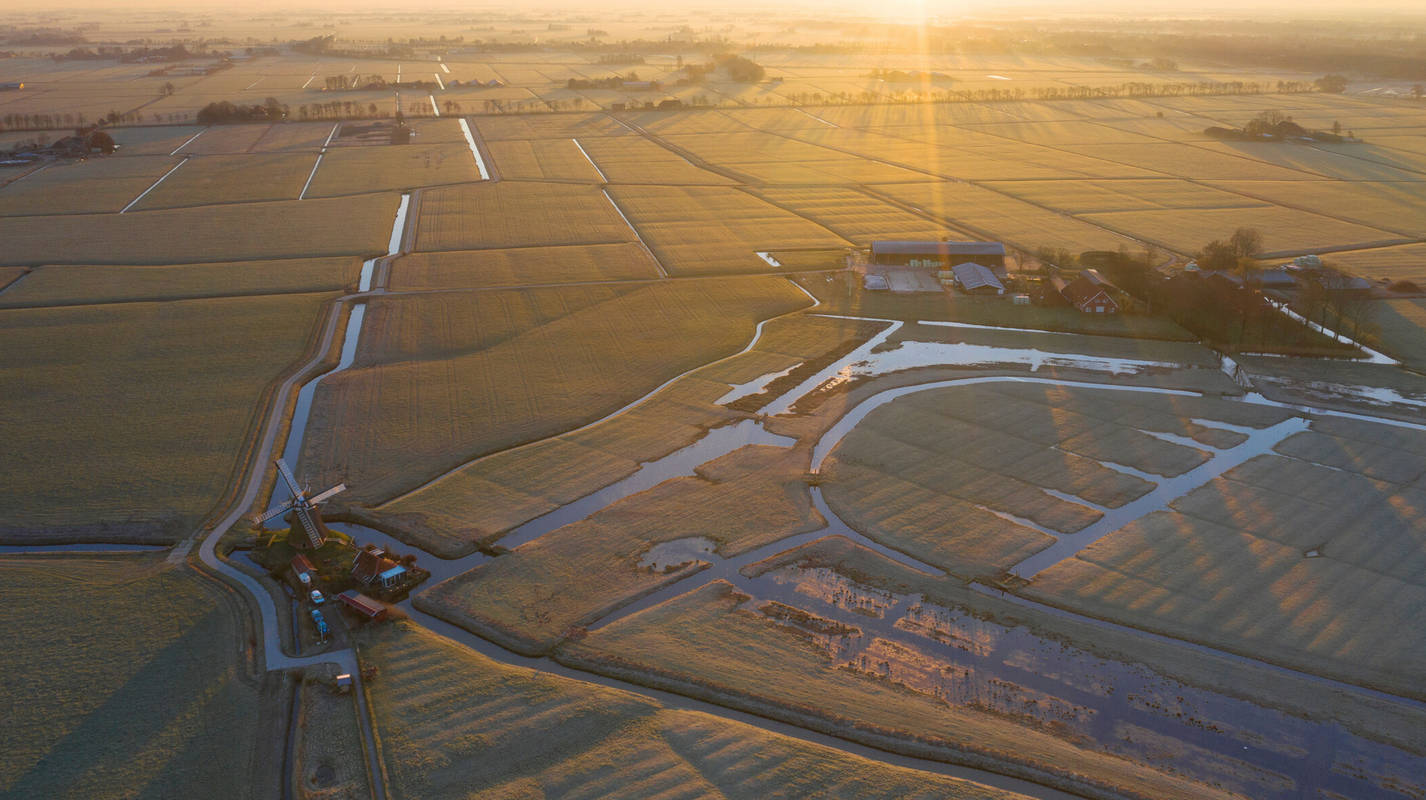 Het Groninger Landschap aankoop grond Koningslaagte foto Mark Schuurman