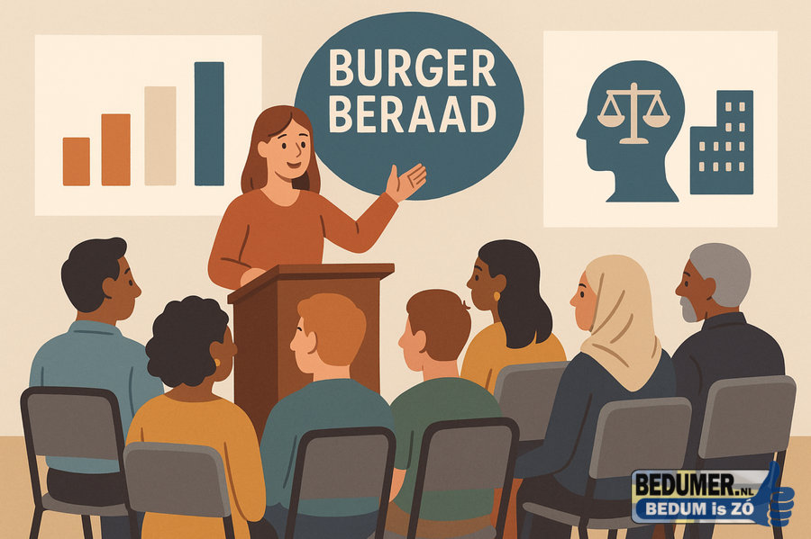 Is een burgerberaad wel democratisch gemeente Het Hogeland
